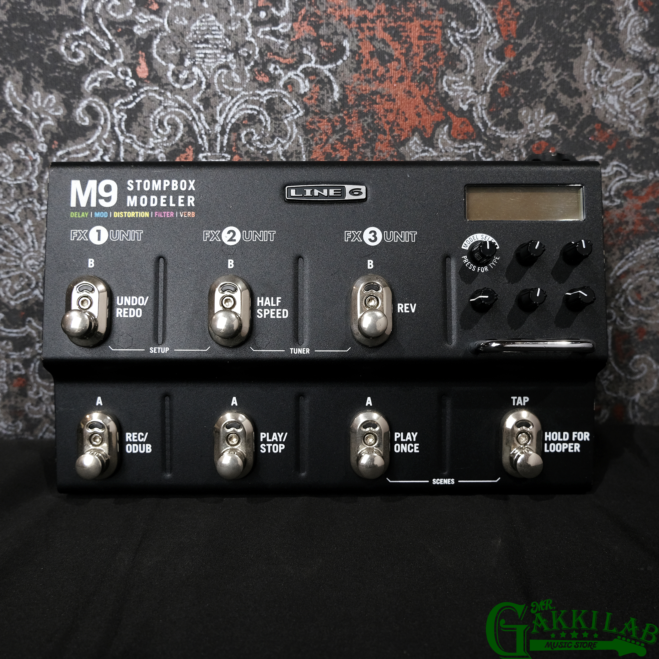 LINE 6 M9 Stompbox Modeler (若干不具合あり) LINE 6 M9 Stompbox