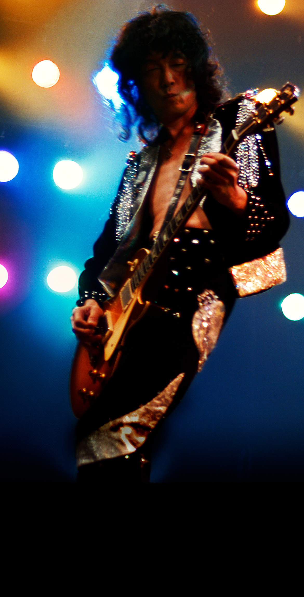 Jimmy Page 73年 狂熱のライブ 衣装 LED ZEPPELIN Jimmy Page 73年
