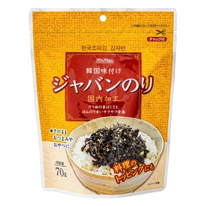 韓国味付けジャバンのり 70g ｜ ミスターマックスオンラインストア