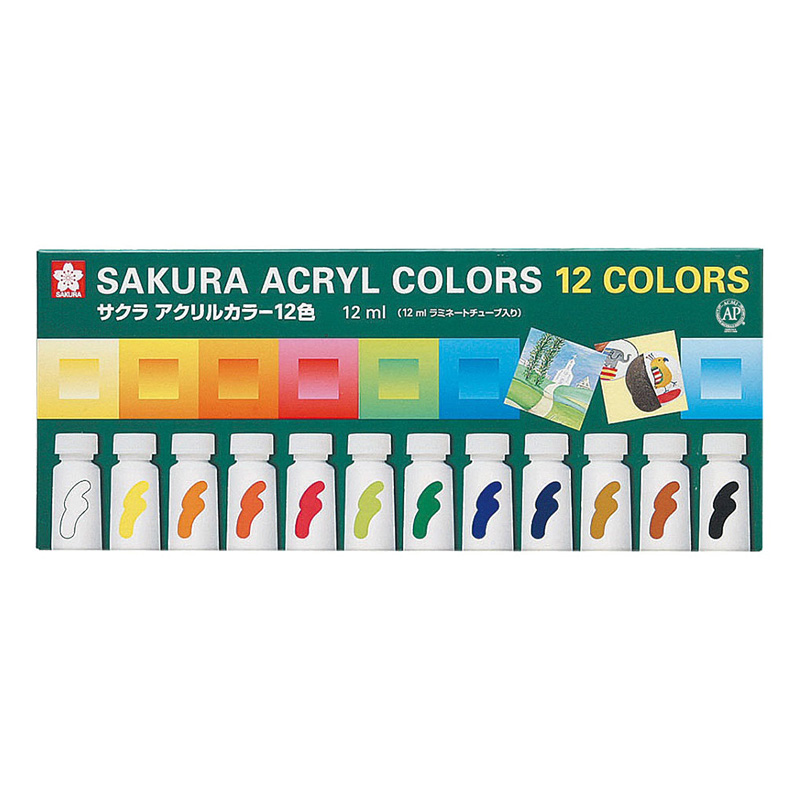 アクリルカラー12色 ｜ ミスターマックスオンラインストア
