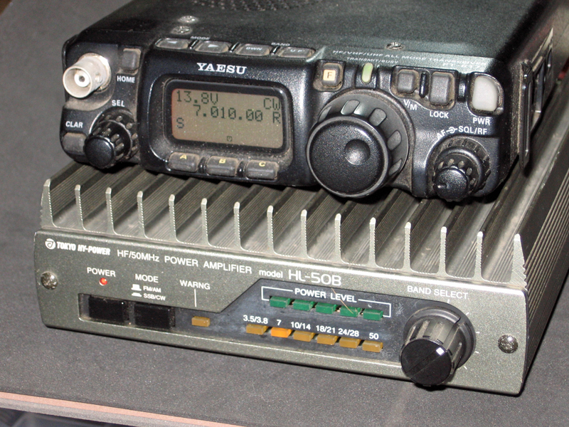 HL-50B 東京ハイパワー 50Wリニア・アンプ - 山と無線