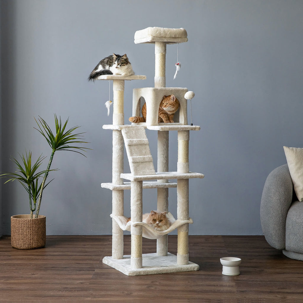 MWPO キャットタワー キャットツリー 猫タワー コスパ高い 据え置き