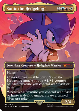 MTG Sonic the Hedgehog他Foil7枚セット MTG Sonic the Hedgehog他