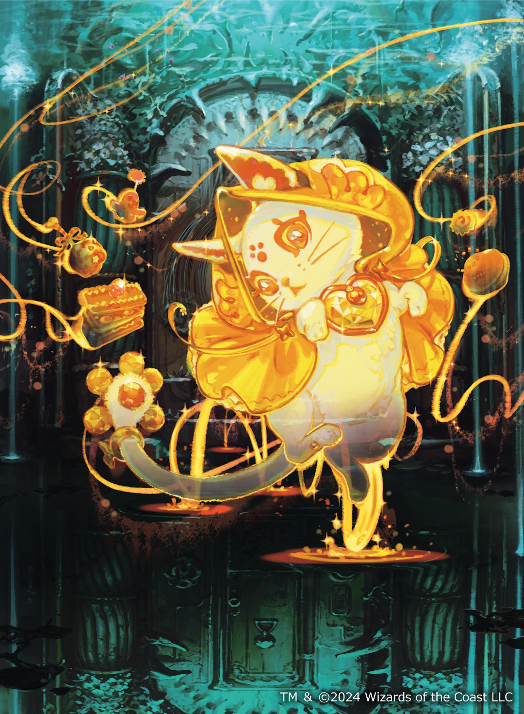 未使用】MTG ダスクモーン：戦慄の館 永劫の好奇心 プレイマット 未