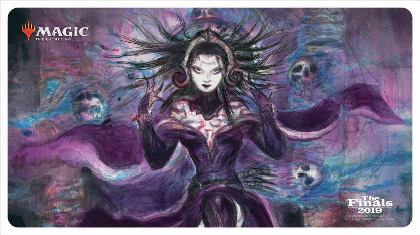 mtg 死が触れぬ者 リリアナ プレイマット プレマ ラバー ニールセン 直筆