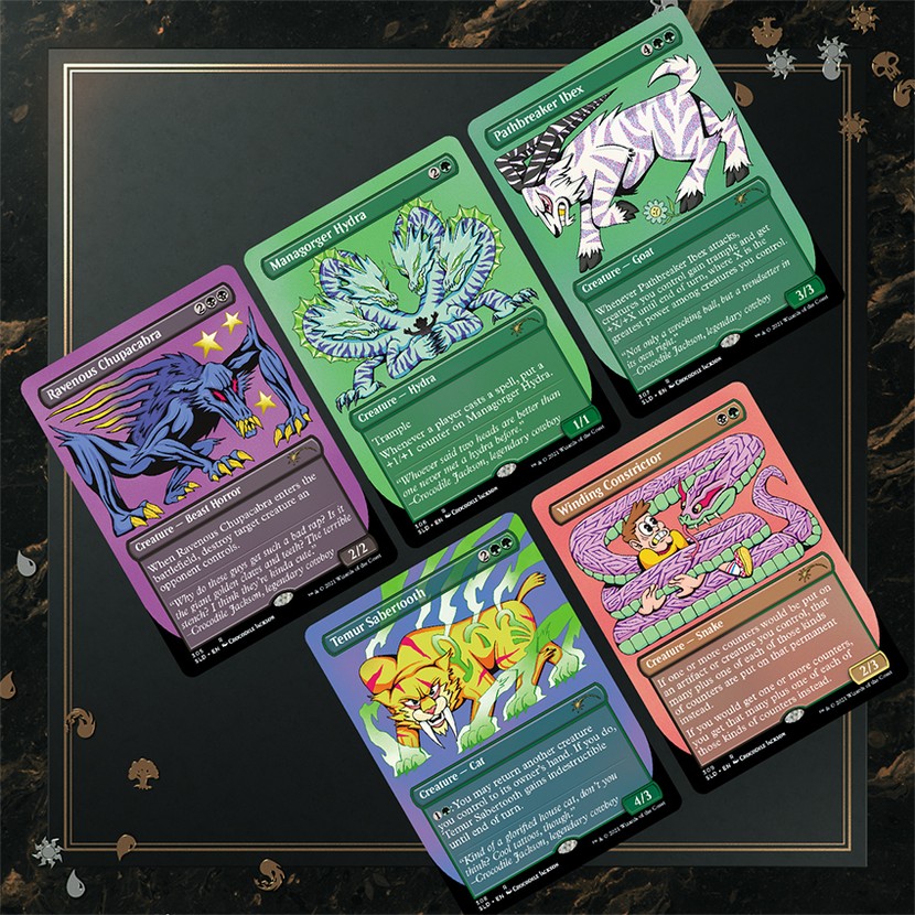 MTG secret lair 山2枚 島1枚 倉庫在庫】マジック：ザ・ギャザリング