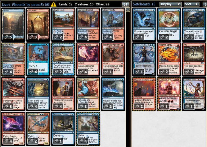 MTGモダン『青白コントロール』デッキ サイドボード付き 【公式通販】