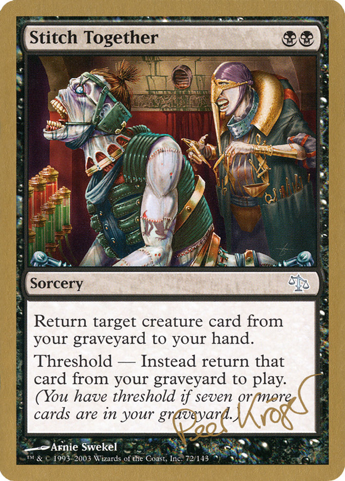 Peer Kröger - Reanimator - World Championship Decks 2003 World