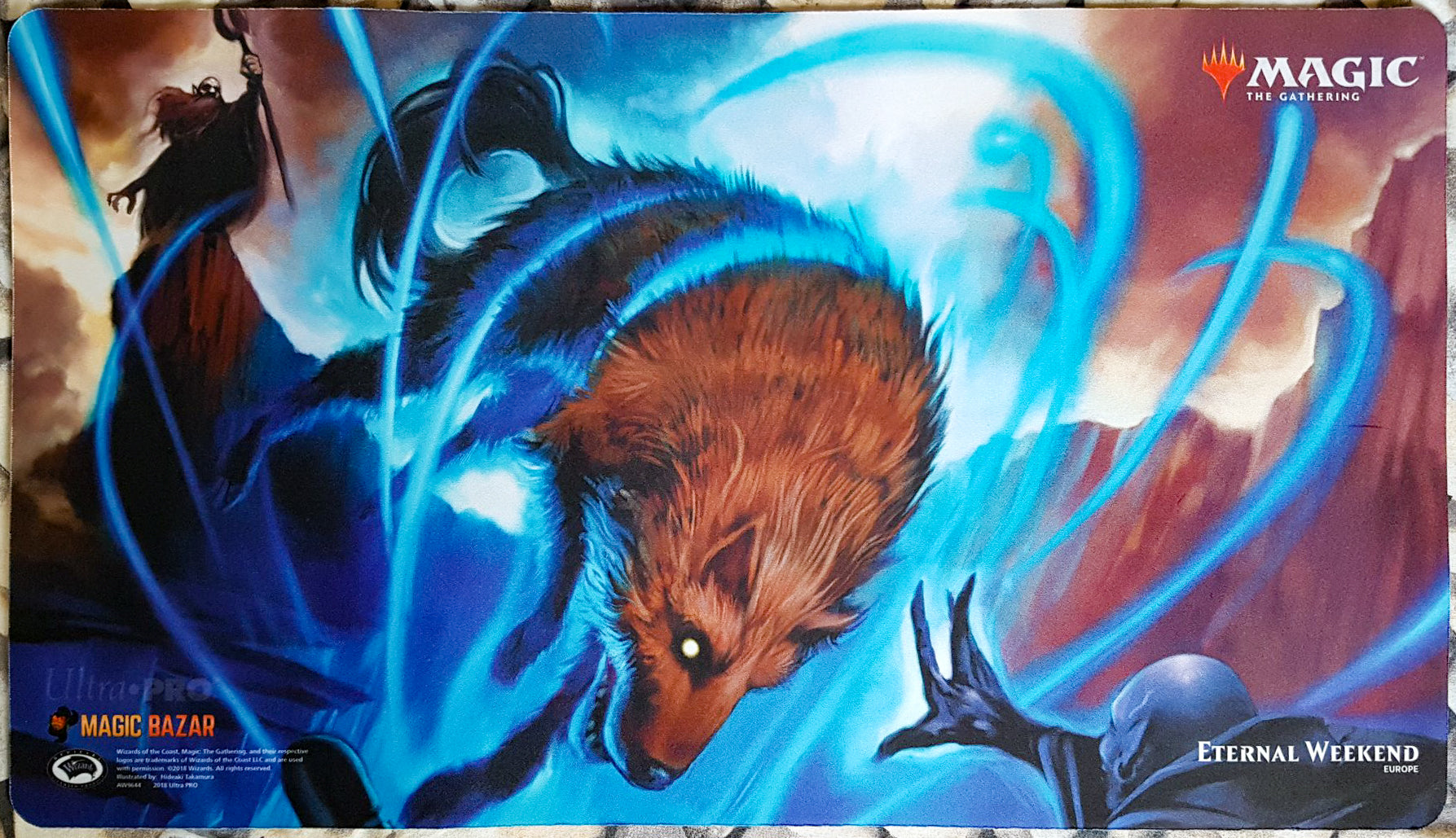 mtg プレイマット トレイリアのアカデミー eternal weekend mtg プレイ