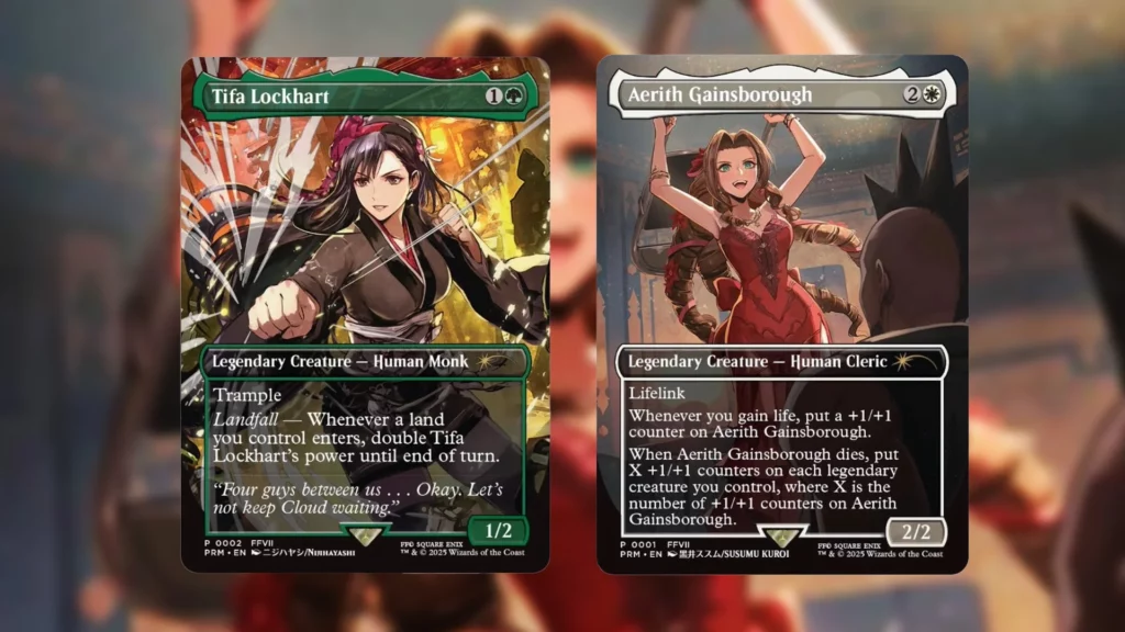 ファン人気のMTGファイナルファンタジーキャラが超高額プロモに登場