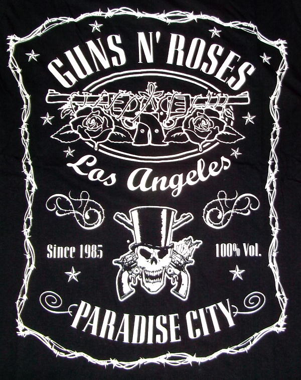 バンドTシャツ 公式 ガンズ & ローゼス,GUNS N ROSES,ロックTシャツ