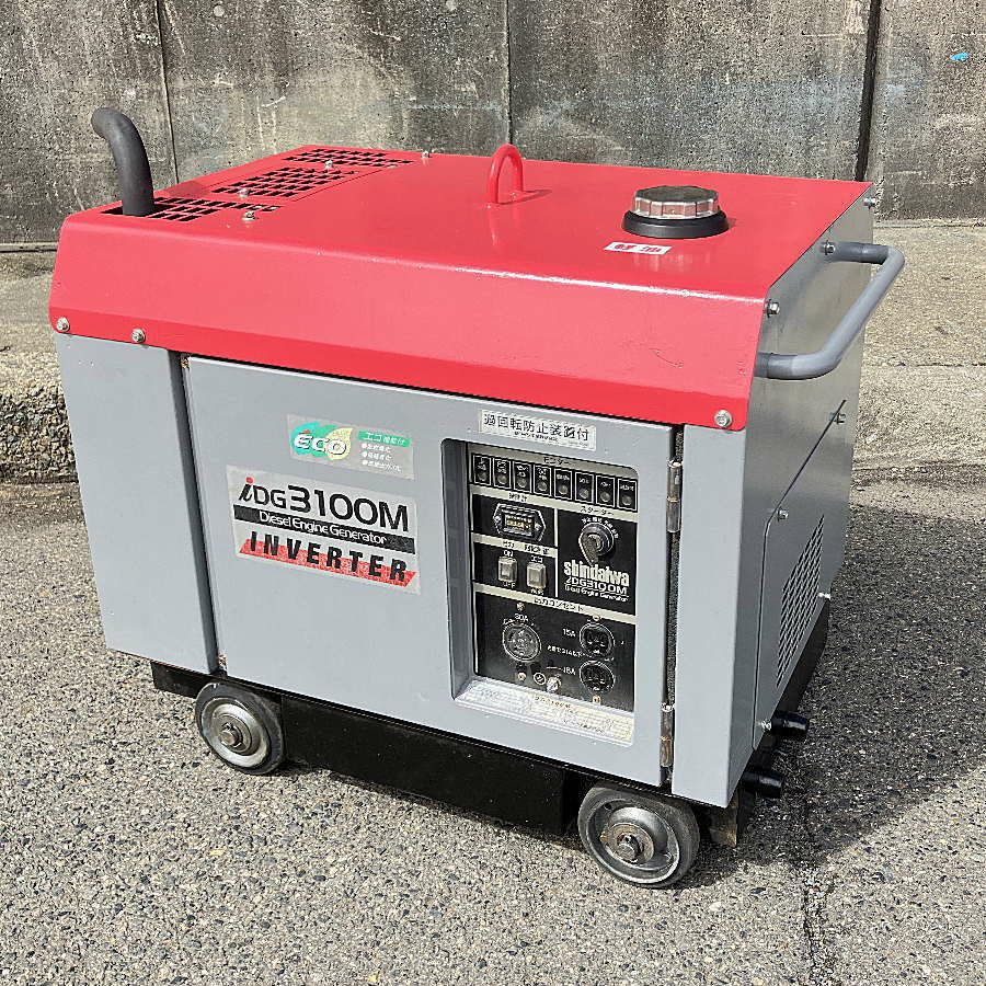 新ダイワ IDG-3100M ディーゼルエンジン発電機 | 機械工具のMugendou