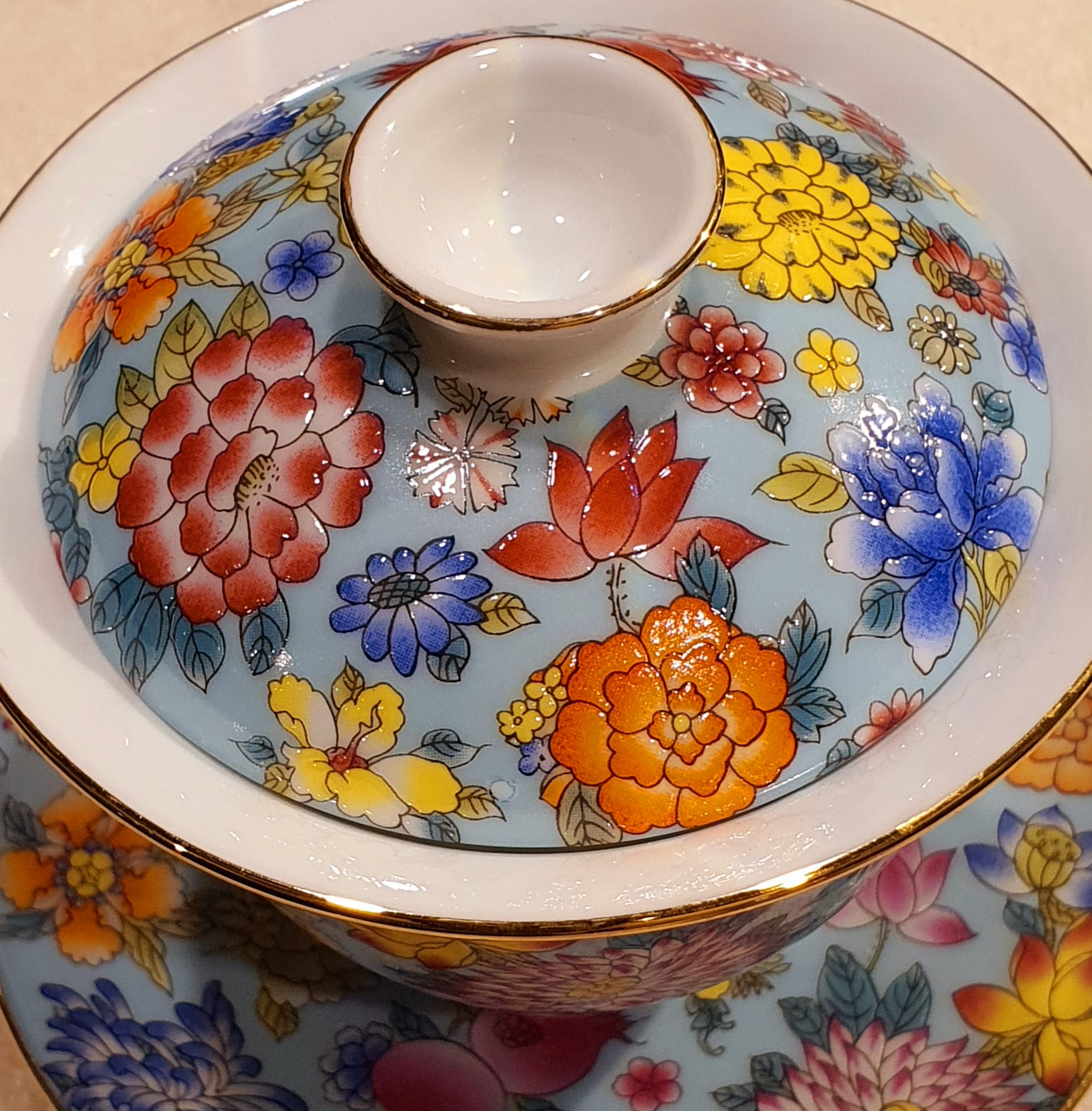 中国 清時代 康熙年製 玲瓏茶器 湯呑み5点 送料込み250626 中国 清時代