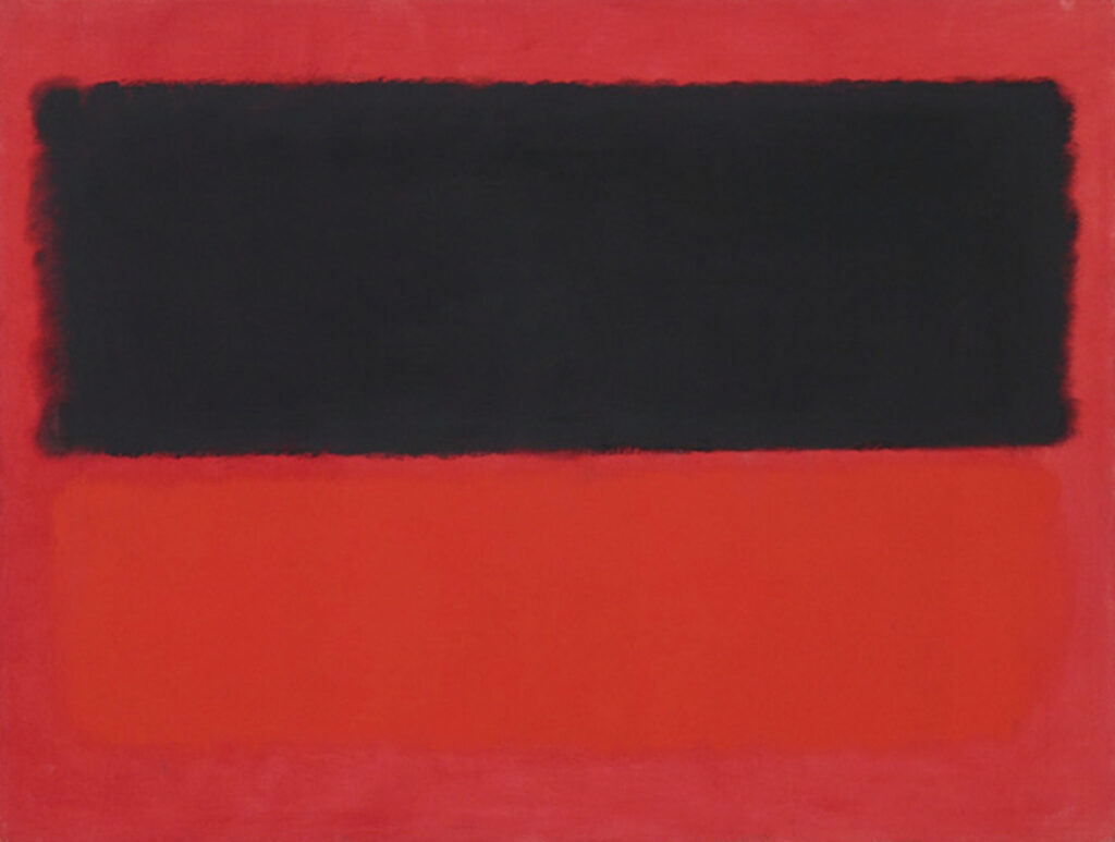 絵画 The Conflict between RED&BLACK 絵画 The Conflict between