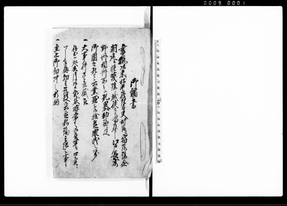江戸時代阿波國1804〜1818年文化年間御觸書（御触れ書）