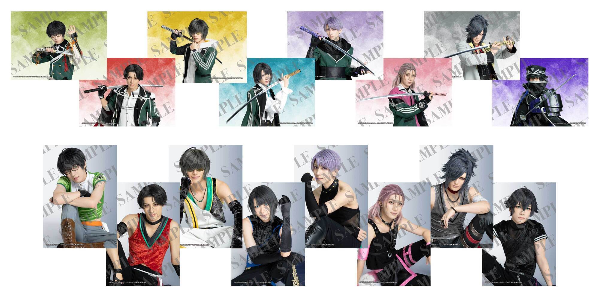 刀ミュ 松井江 ふぉとカ ブロマイド コースター 紙類 まとめ 刀ミュ 江