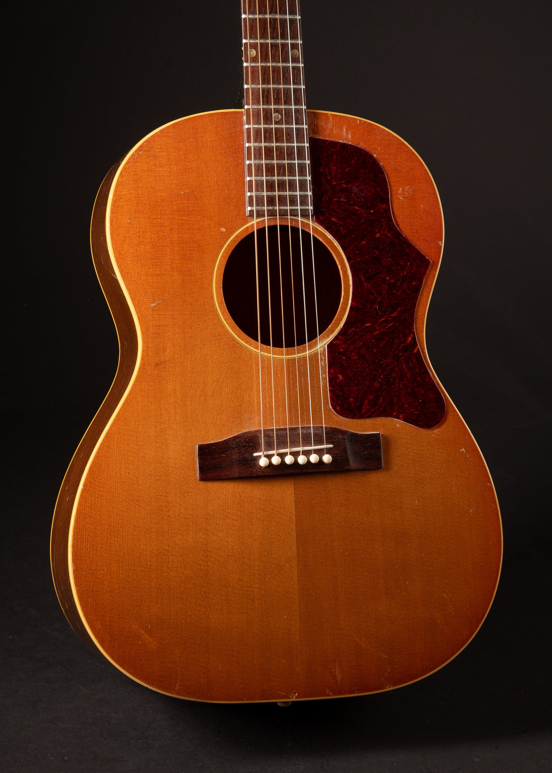 1965 Gibson LG-1 Cherry Sunburst – Music City Vintage Guitars