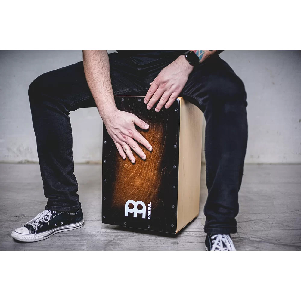 MEINL Snarecraft Series Cajons Cajon, Brown Burst [SC100BRB