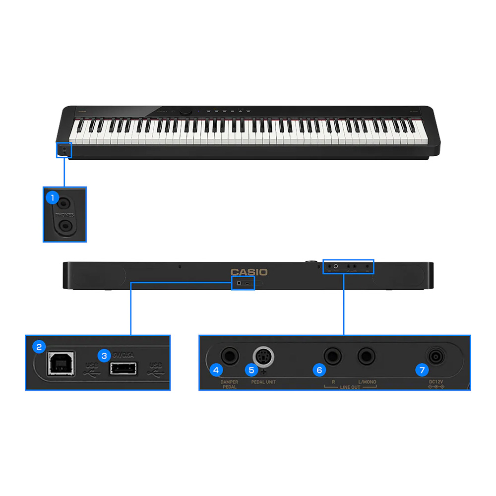 CASIO Privia PX-S1100WE｜ミュージックランドKEY