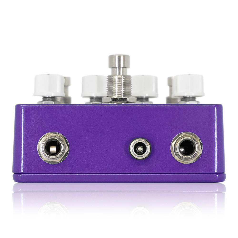 WildCat ギターエフェクター 白と紫 WildCat ギターエフェクター 白と