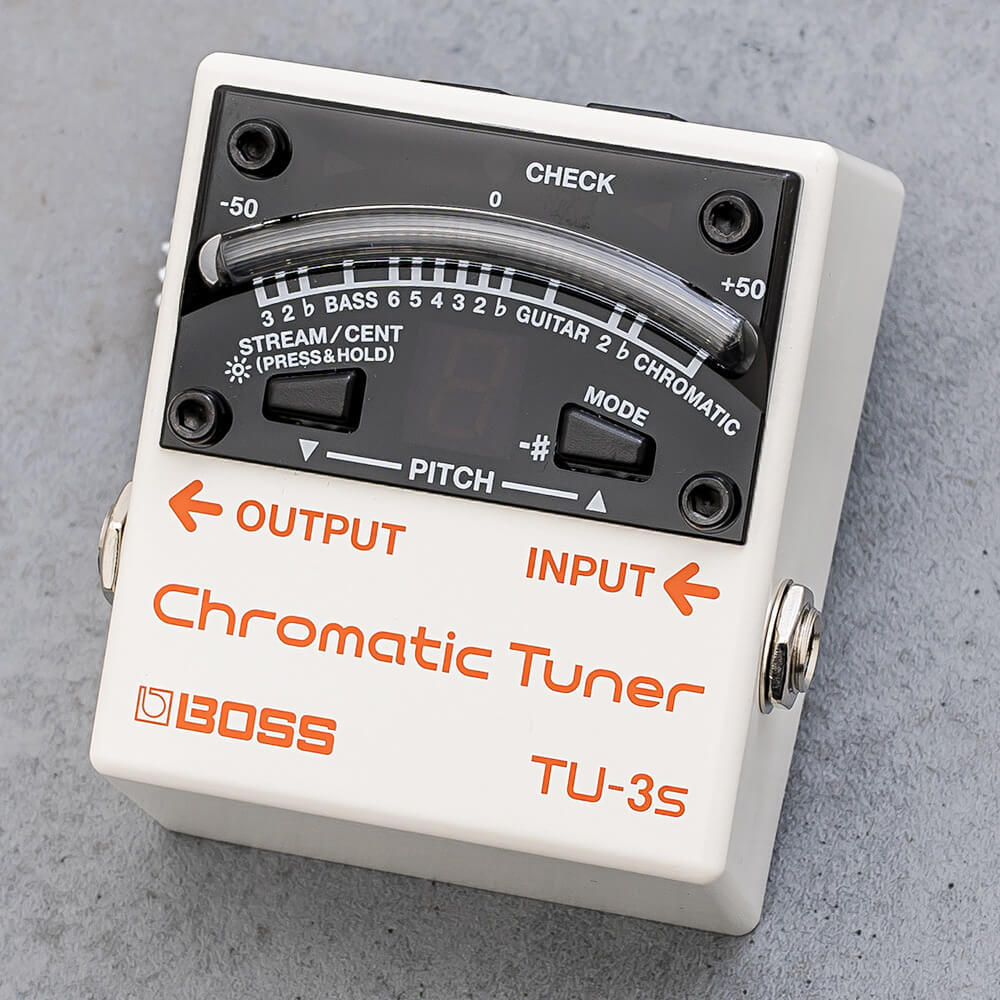 ギター BOSS TU-3S BOSS TU-3S Chromatic Tuner｜ミュージックランドKEY