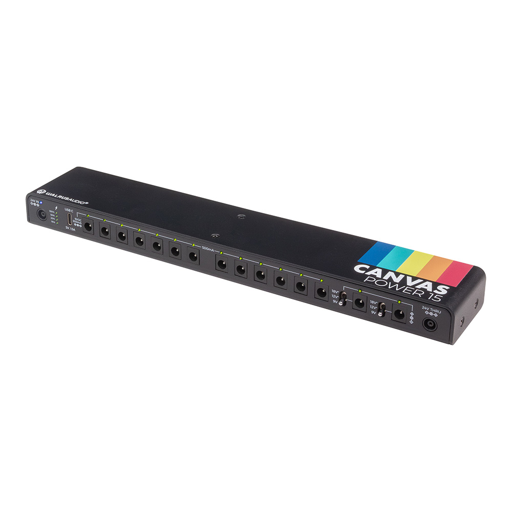 WALRUS AUDIO Canvas Power 15 リンクケーブル付属 [WAL-CANV/PWR15L