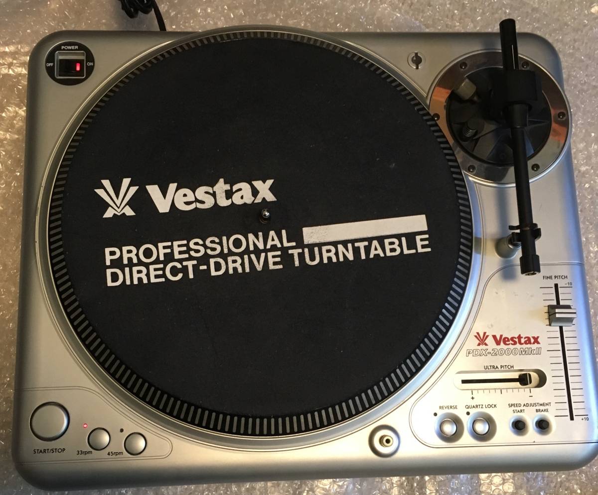 名機】 VESTAX ベスタクス ターンテーブル PDX-2000 Vestax PDX