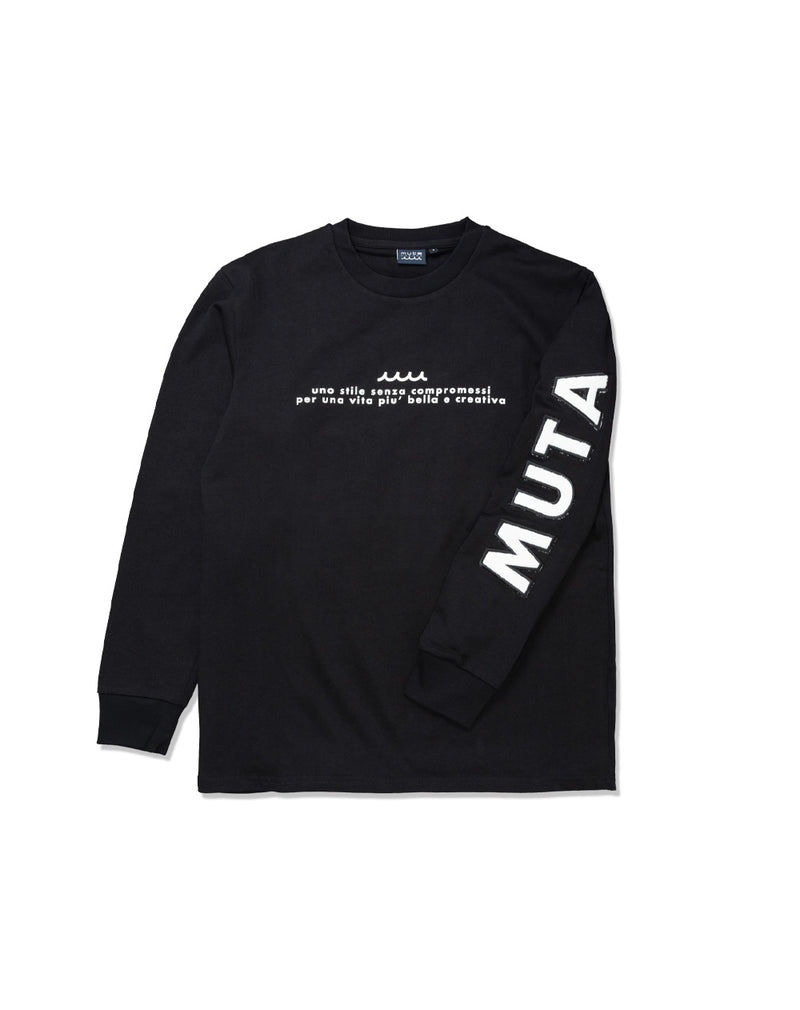 ファーワッペン ロングスリーブTシャツ [全3色] – muta Online Store