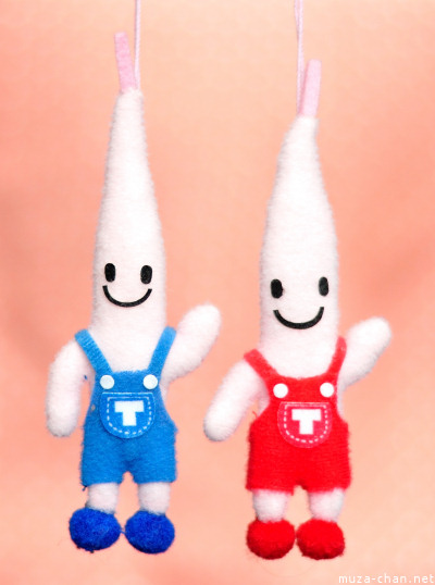 Japanese mascots - Noppon Brothers and the Valentine's Day