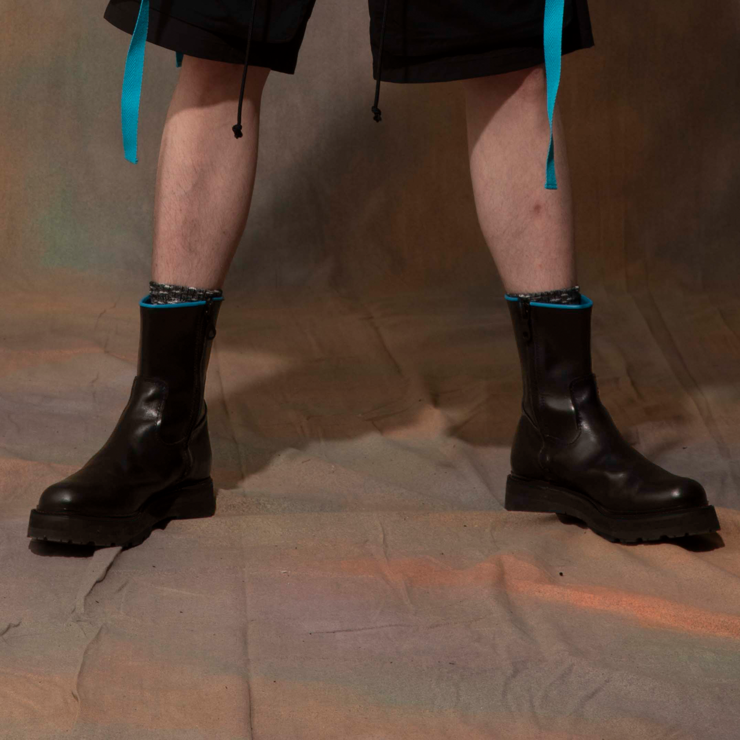 MUZE TURQUOISE LABEL × KIDS LOVE GAITE - SIDE ZIP VIBRAM ARCTIC