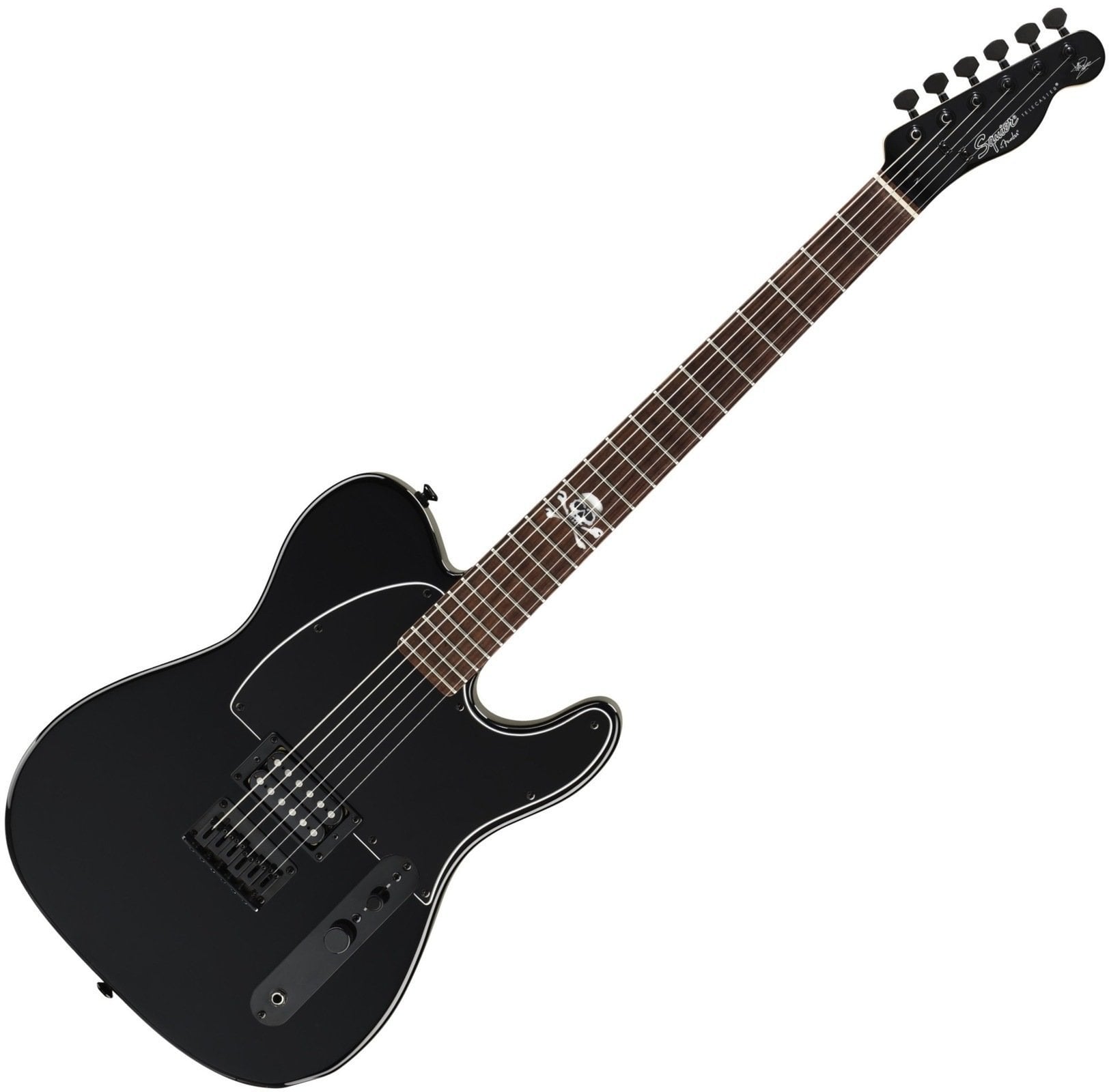 ギター Squier by Fender Telecaster Avril Lavigne Signatured Black
