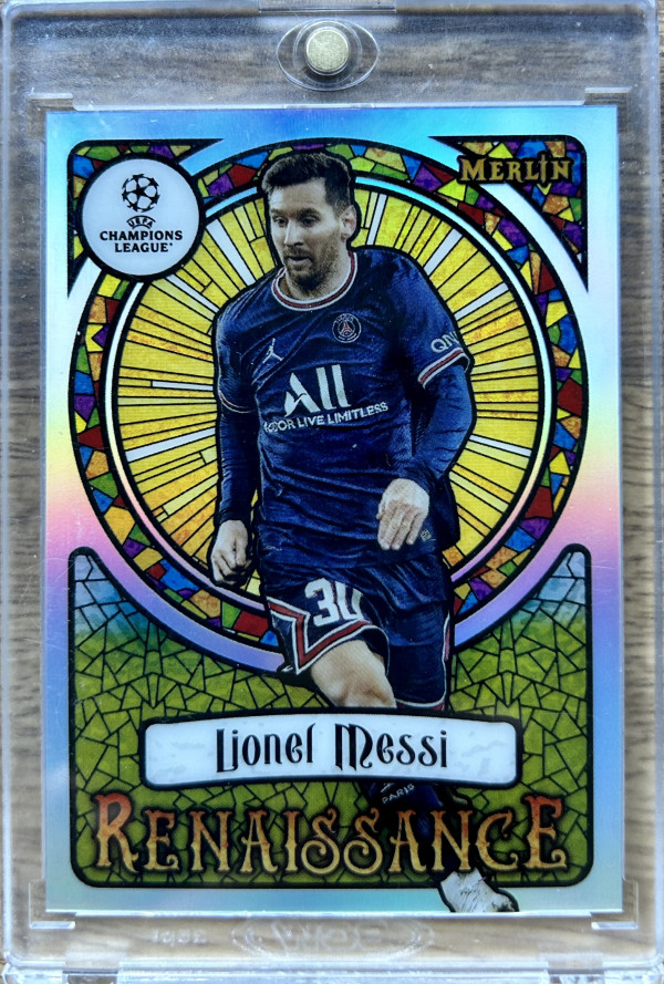 Lionel Messi Topps Merlin Renaissance Case Hit | MCP
