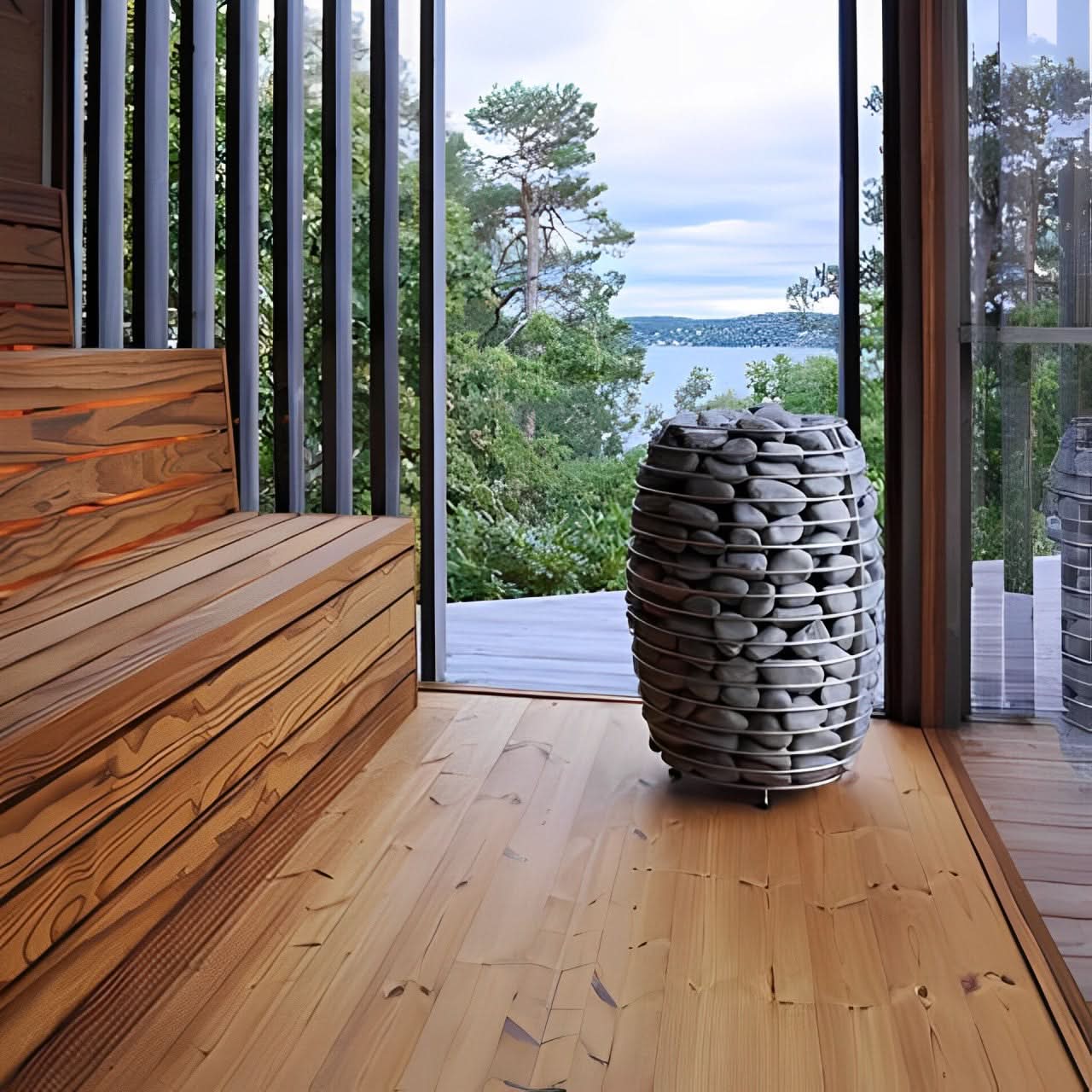 Experience Powerful Sauna Heating with HUUM HIVE 12