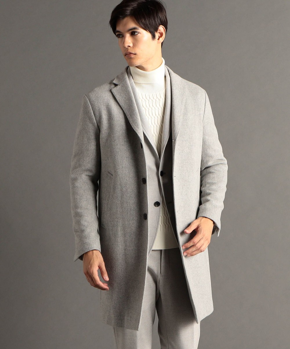 ex/tra】Super120's ウールビーバー チェスターコート｜コート｜ニコル