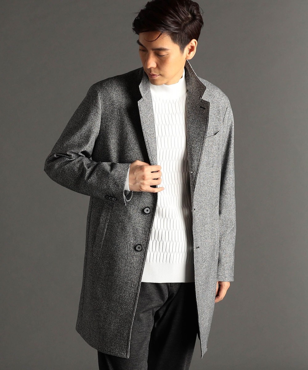 グレンチェック チェスターコート｜チェスターコート｜ニコル公式通販