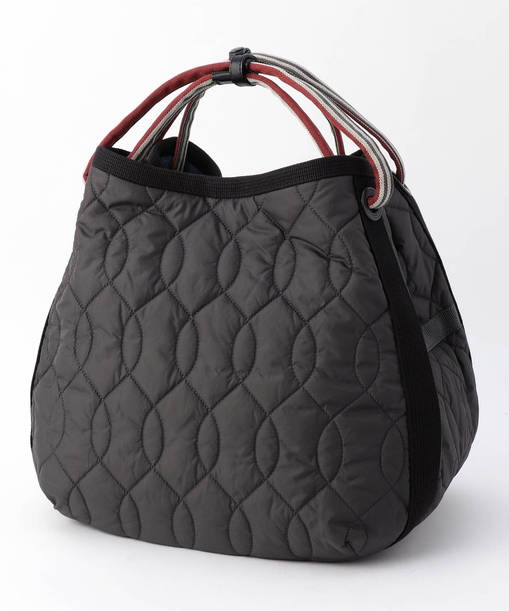 N.I.B】日本製キルティング ラウンドトートバッグ｜トート｜ニコル公式