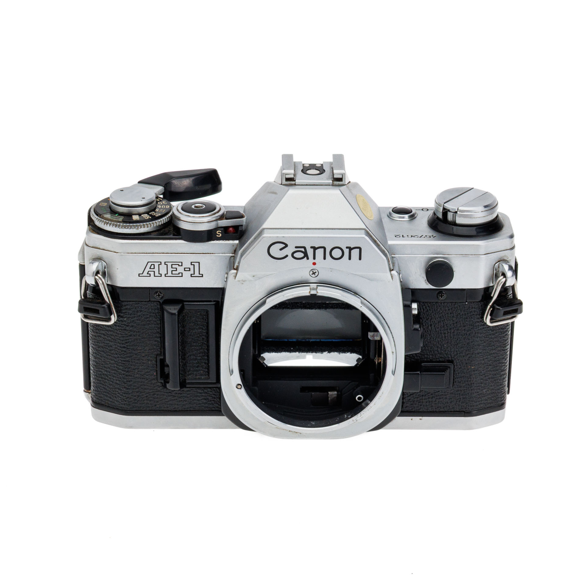 Canon AE-1 35mm Film Manual Focus SLR Camera Body Silver
