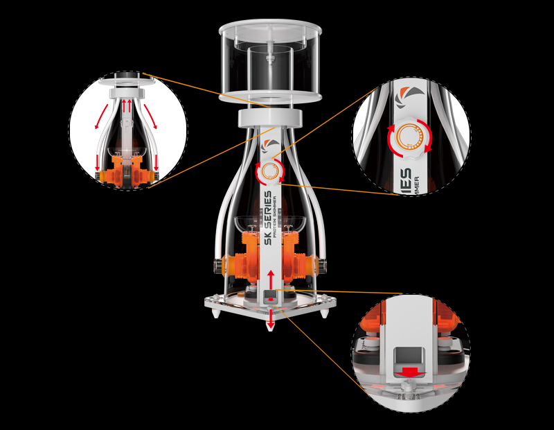 人気のプロテインスキマーMJ-SK400のご紹介！ | 生麦海水魚センター