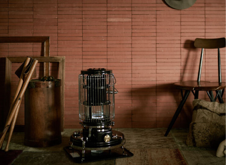 センゴクアラジン Aladdin ブルーフレームヒーターBLACK BF3911 灯油