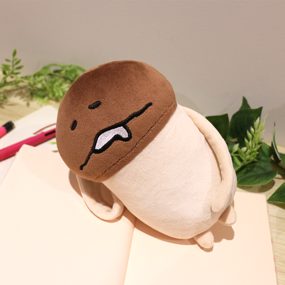 なめこ屋】 なめこのずっしりぬいぐるみ ご予約受付開始！｜なめこ