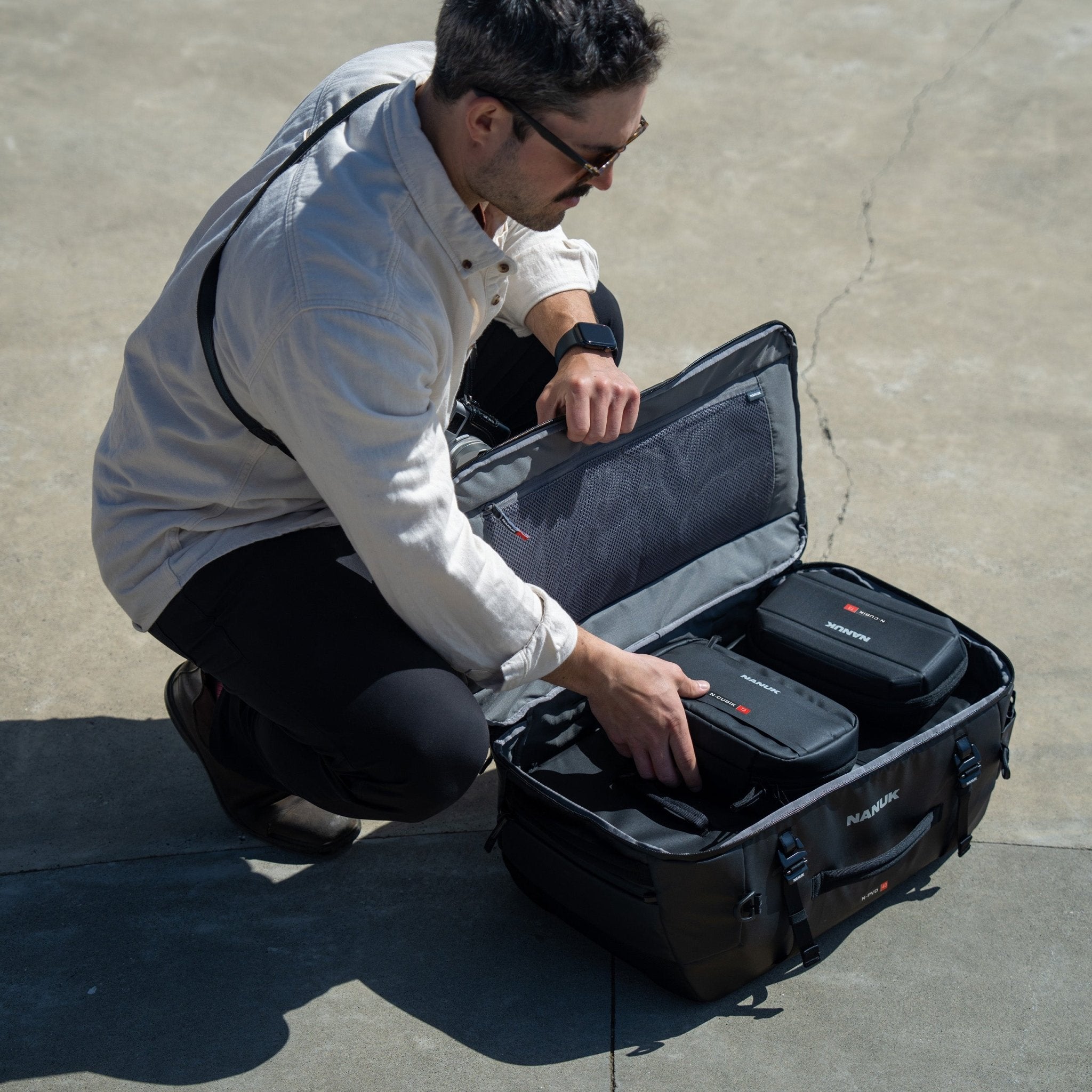 N-PVD Camera-Drone 40L Duffle Bag