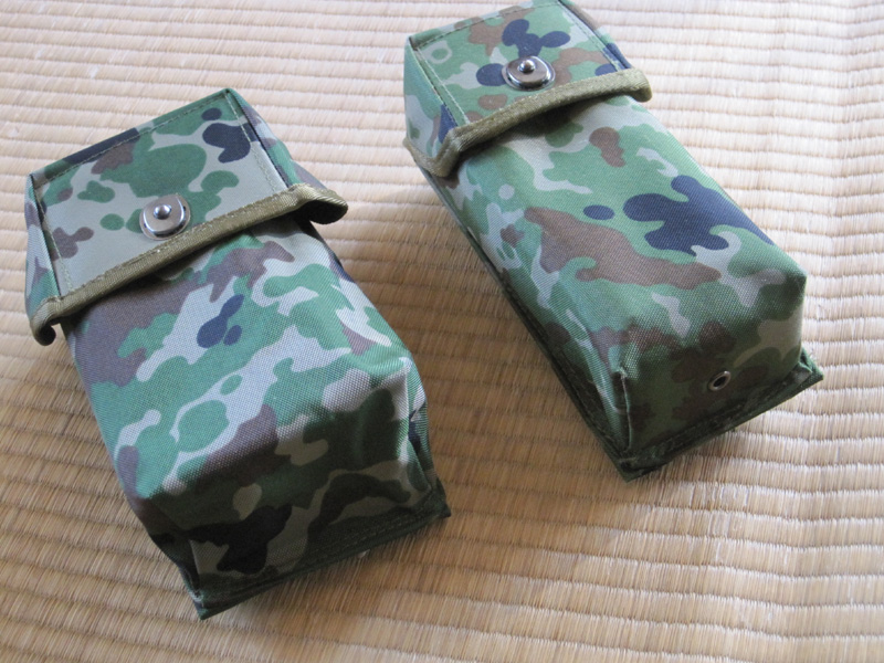 陸上自衛隊 64式小銃弾納・1本用＆2本用 (中国製・PX品)│ナナシノミコト