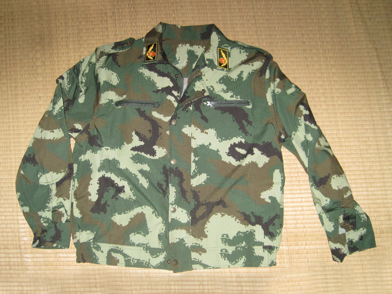 武装警察 人民解放軍 17式武警春秋常服 上下セット 武装警察 人民解放軍 17