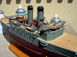 軍艦三笠 金属模型 完成品 1/300 軍艦三笠 金属模型 完成品 1/300