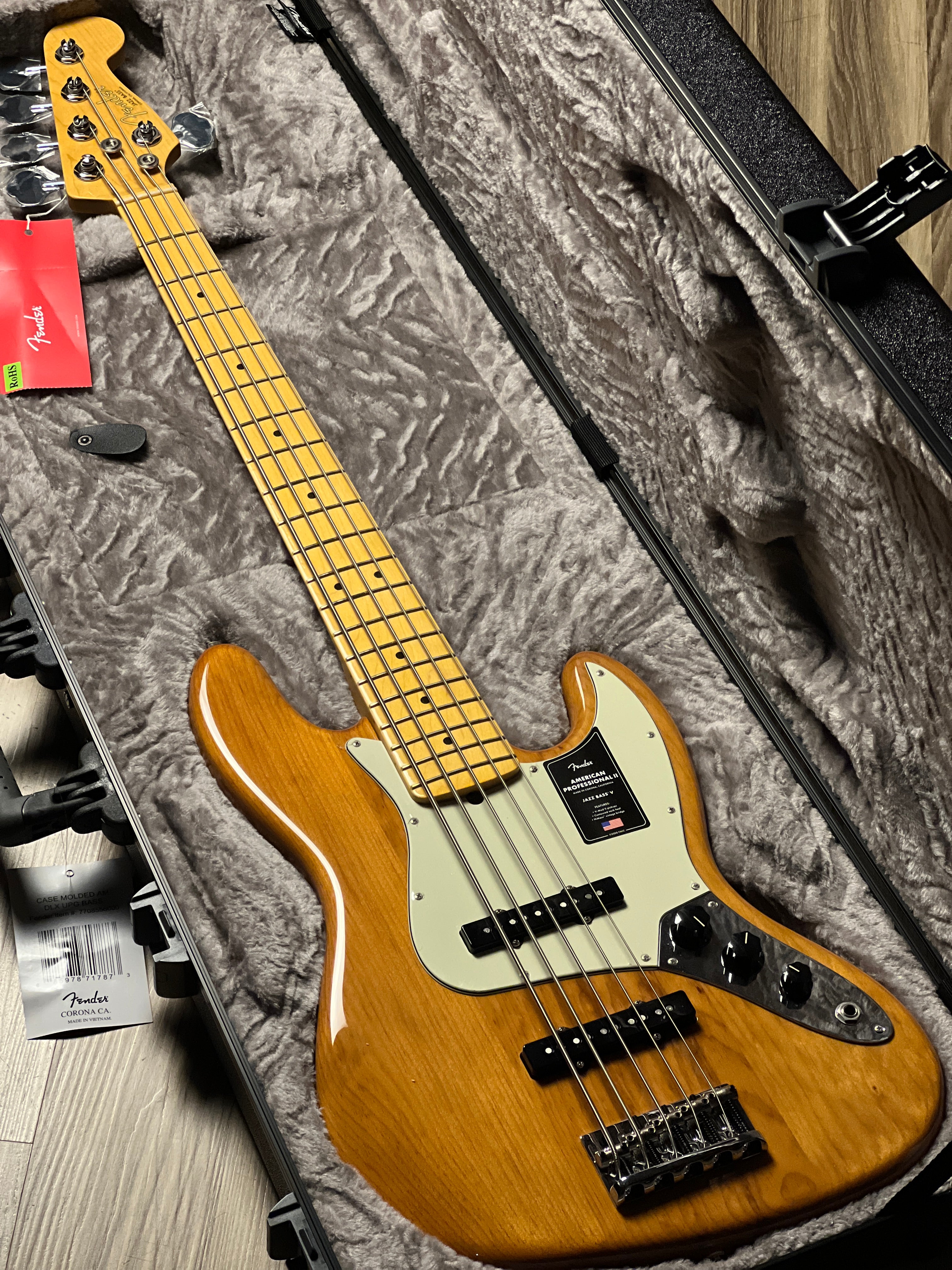 Fender American Professional II 5-String Jazz Bass with Maple FB