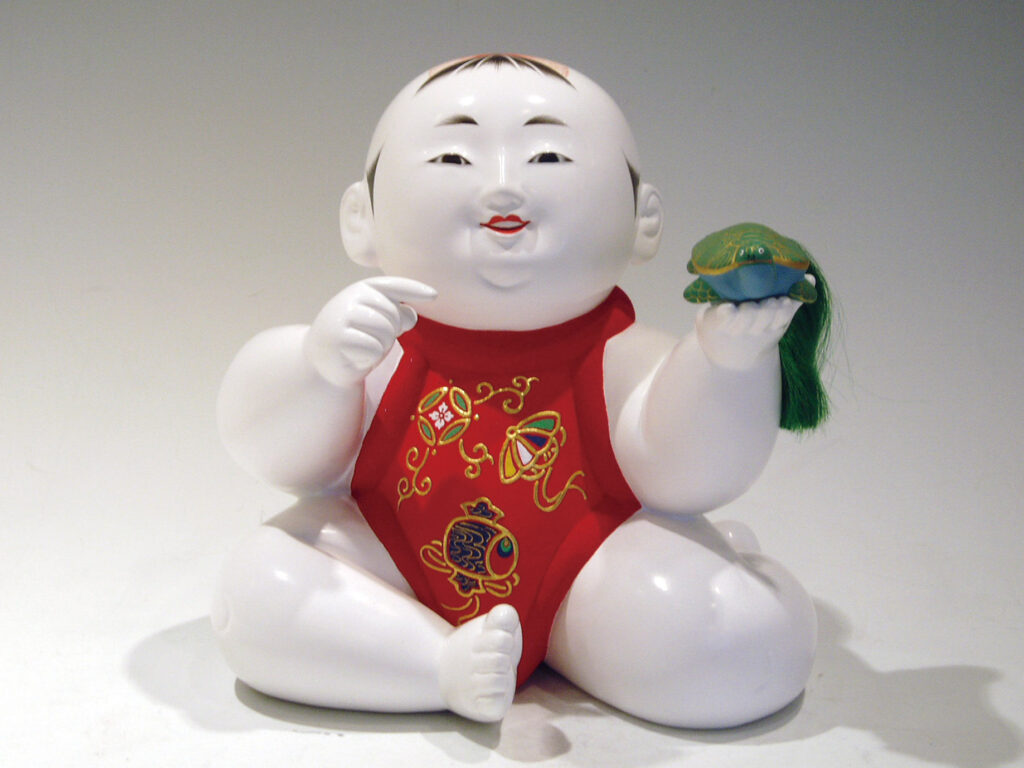 希少✨中村信喬 恵比寿 御所人形 丸平大木人形店購入 縁起物 置物 希少