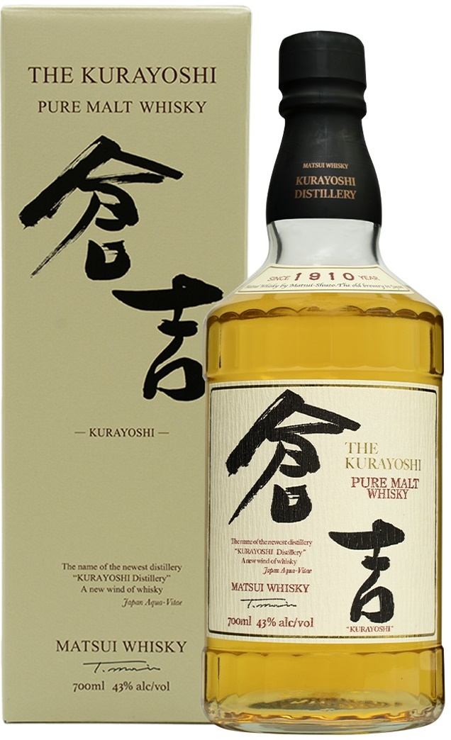 倉吉 マツイ ピュアモルトウイスキー 43度 700ml 鳥取県 倉吉