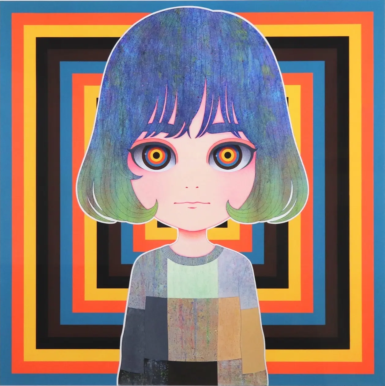 油彩 画家Y KIDAの銘有 油彩 画家Y KIDAの銘有