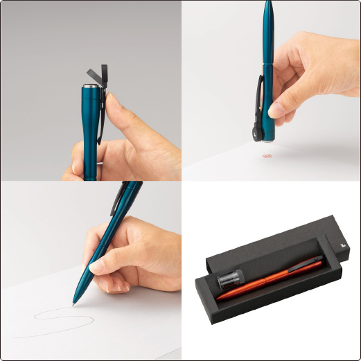 同一印刷名入れ多機能ペン】シャチハタネームペン・キャップレス