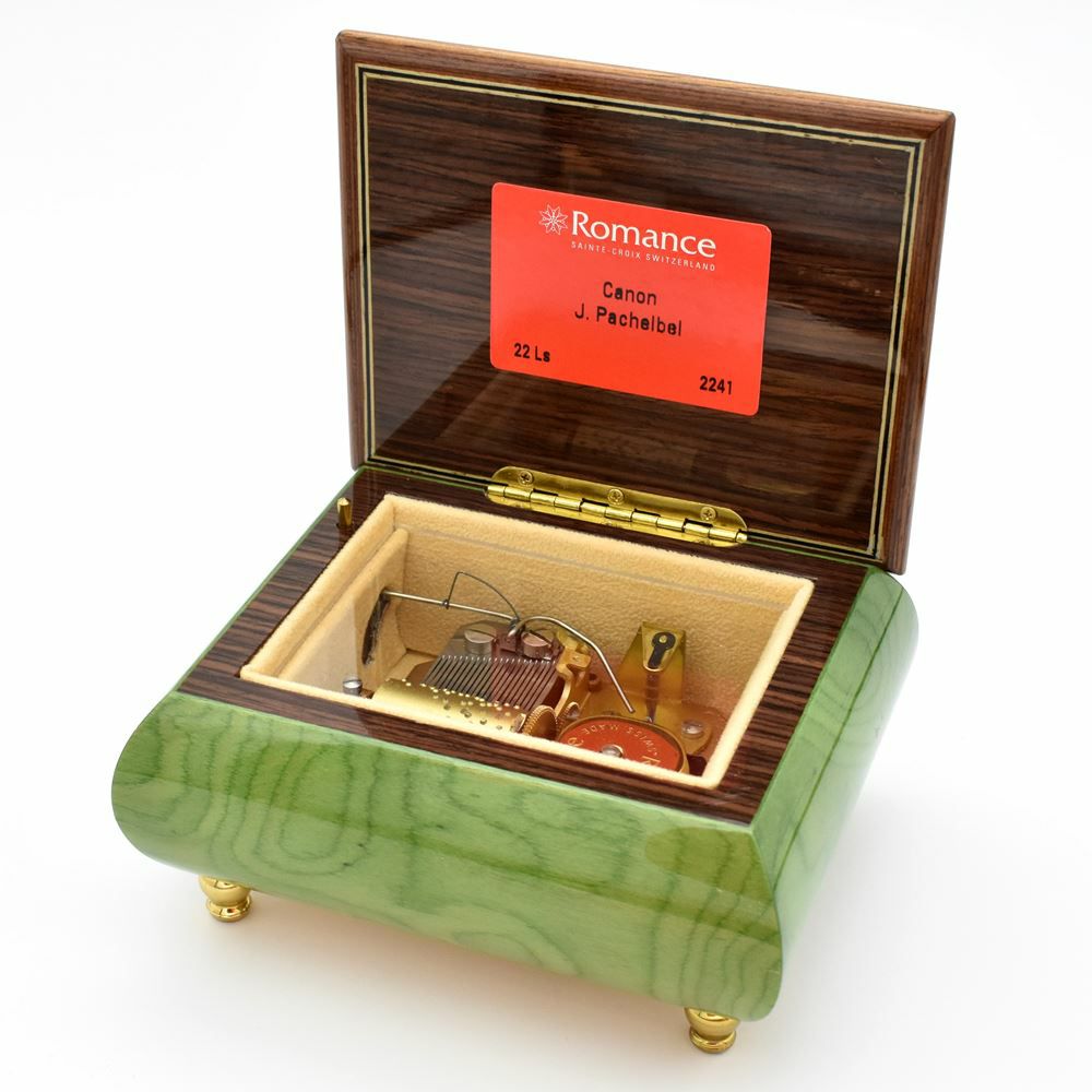 オルゴール REUGE イタリア製 宝石箱 昭和レトロ ジュエリーボックス